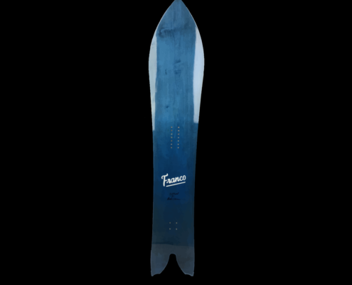163 Batwing 2, Dyed Blue Veneer for Michael L
