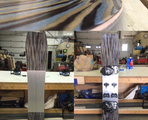 My Split! Brookside composite veneer with Titanal mid-section and Karakoram components