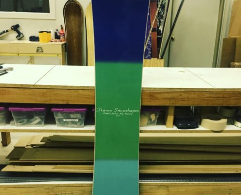 Tailor made Franco snowboard